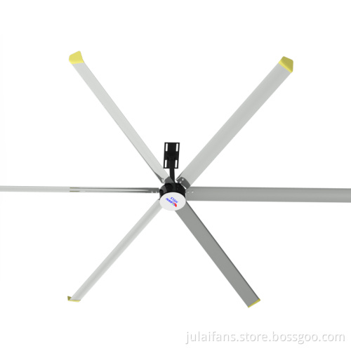 Industrial permanent magnet motor ceiling fan